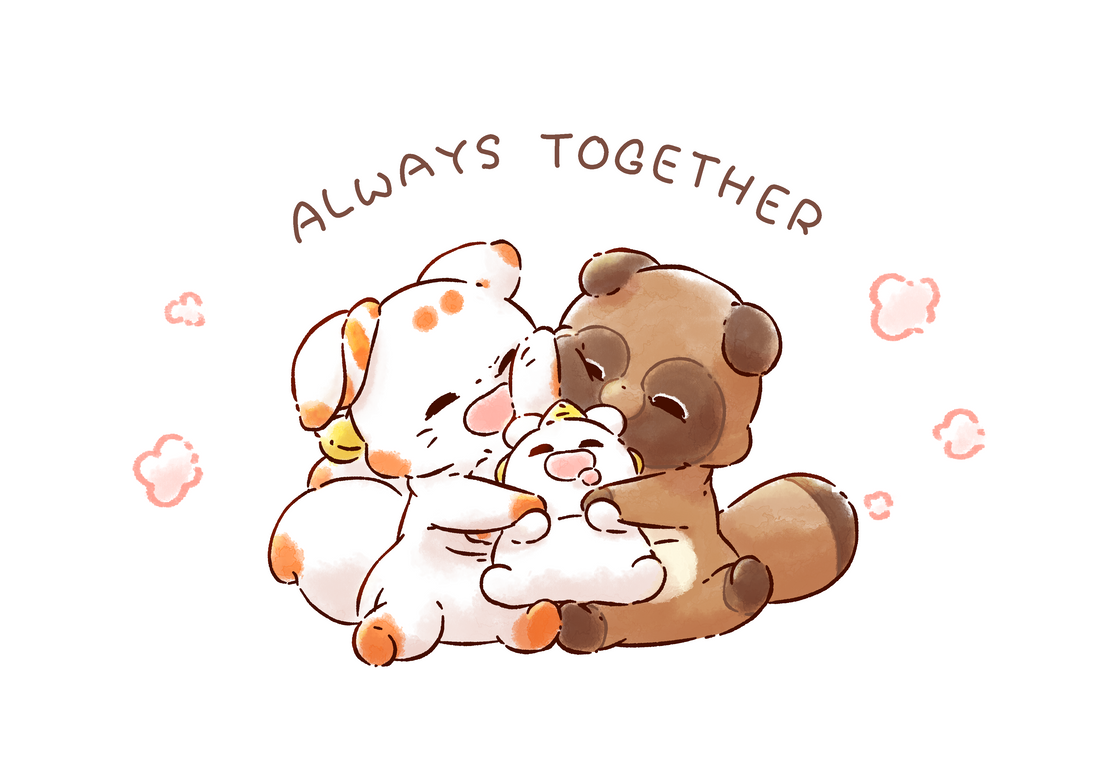 てnこの保護者が考える〜てnことぽnきち、そして仲間たちが醸し出す癒し。🦊🍀