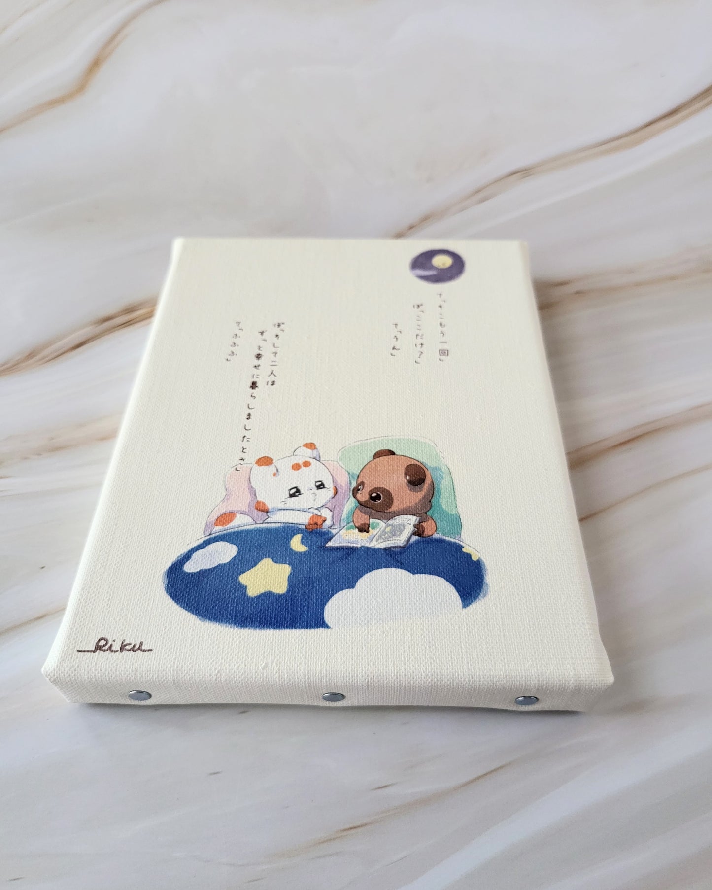 【デザフェス63：新商品】WALLPAPER_OCTOBER 2024_F0 SIZE_FINE ART TEXTURED CANVAS（キャンバスプリント：2024年10月壁紙）