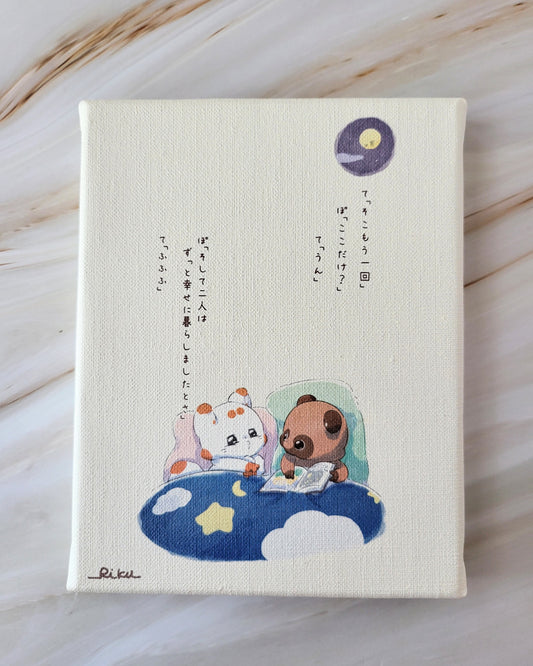 【デザフェス63：新商品】WALLPAPER_OCTOBER 2024_F0 SIZE_FINE ART TEXTURED CANVAS（キャンバスプリント：2024年10月壁紙）