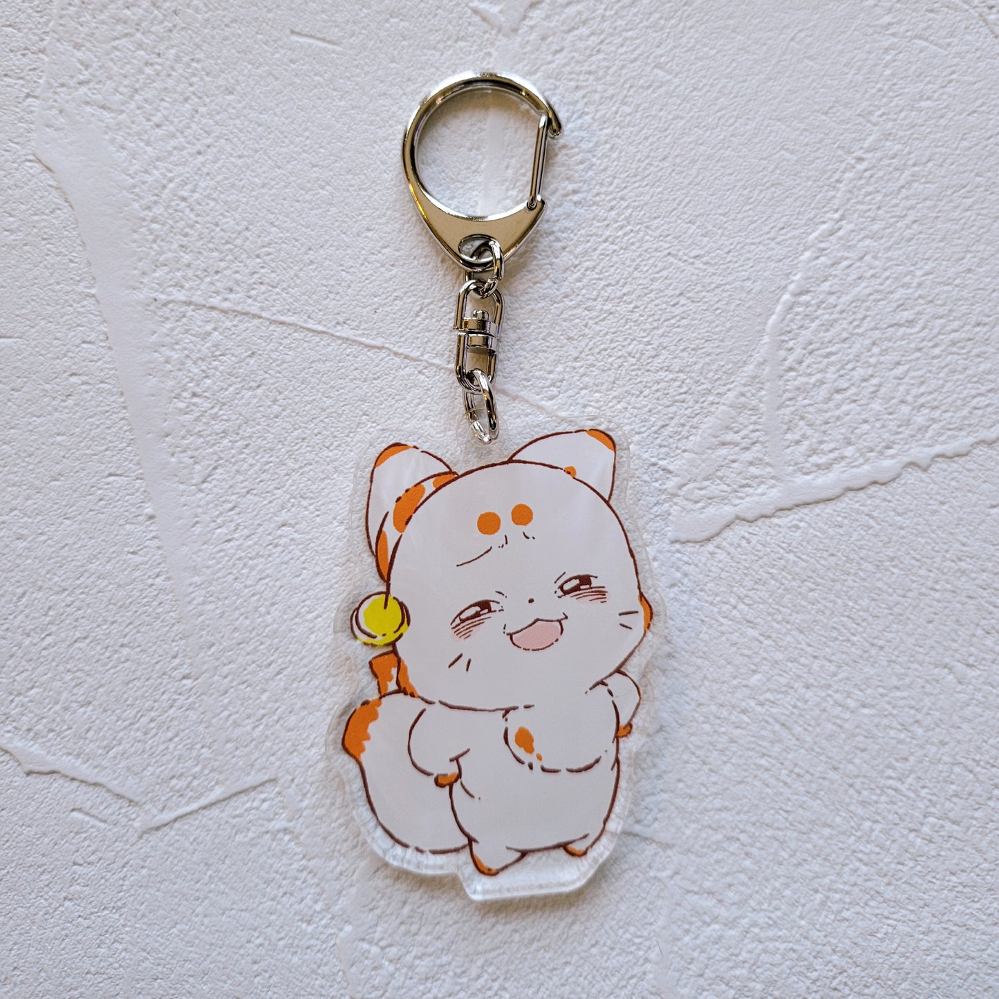 二尾の小狐てnこ　アクリルキーホルダー８