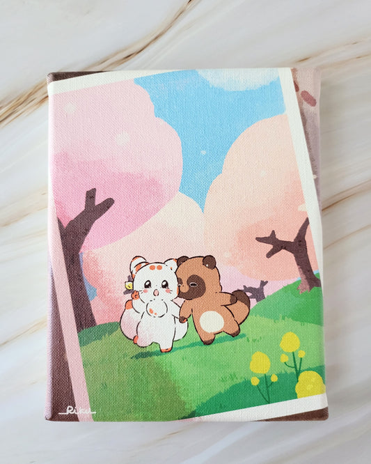 【デザフェス63：新商品】WALLPAPER_APRIL 2025_F0 SIZE_FINE ART TEXTURED CANVAS（キャンバスプリント：2025年4月壁紙）