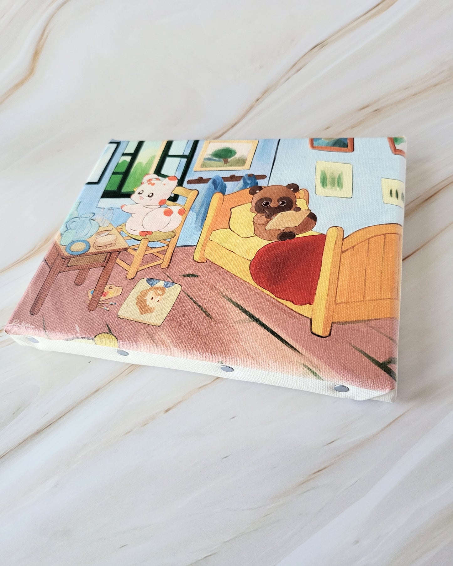 【デザフェス63：新商品】アルルの寝室にて_F0 SIZE_2_FINE ART TEXTURED CANVAS（キャンバスプリント）