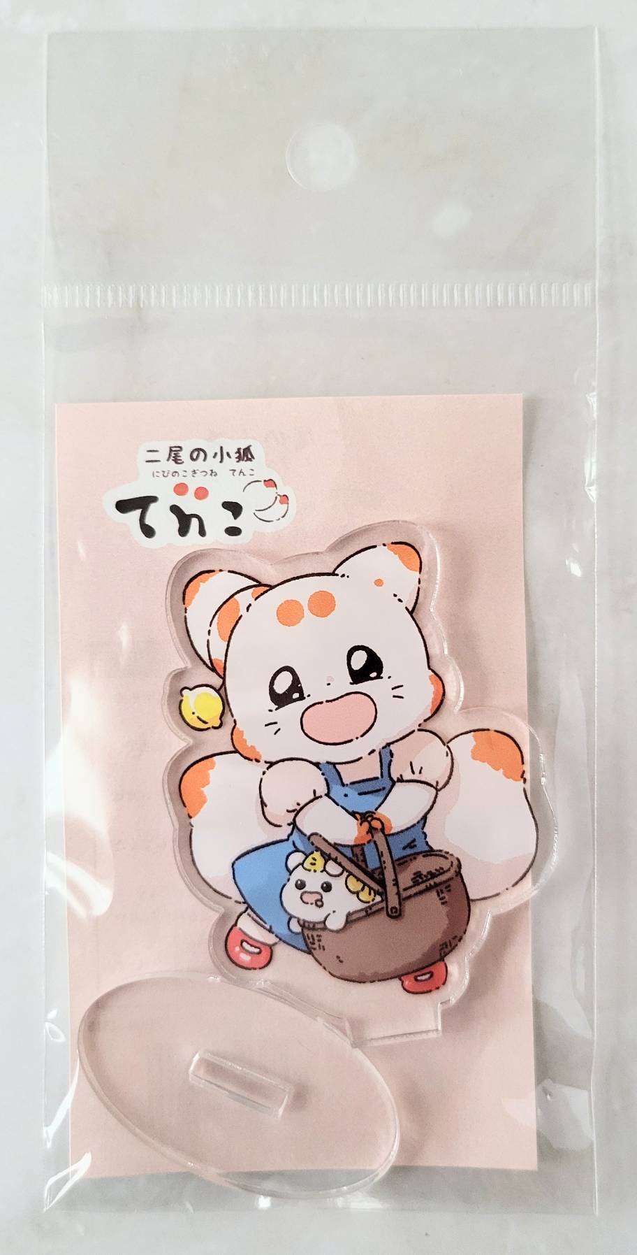 【デザフェス63：既存商品】二尾の小狐てnこ_ハロウィンコスチューム２０２５アクリルスタンド　てｎこ