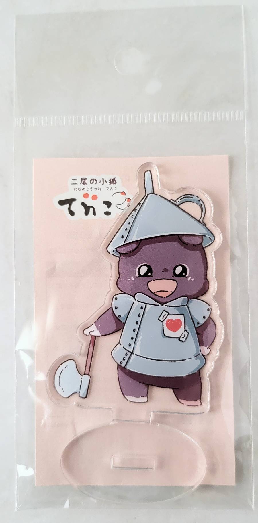 【デザフェス63：既存商品】二尾の小狐てnこ_ハロウィンコスチューム２０２５アクリルスタンド　うちゃちょ＝me＝ぽむ
