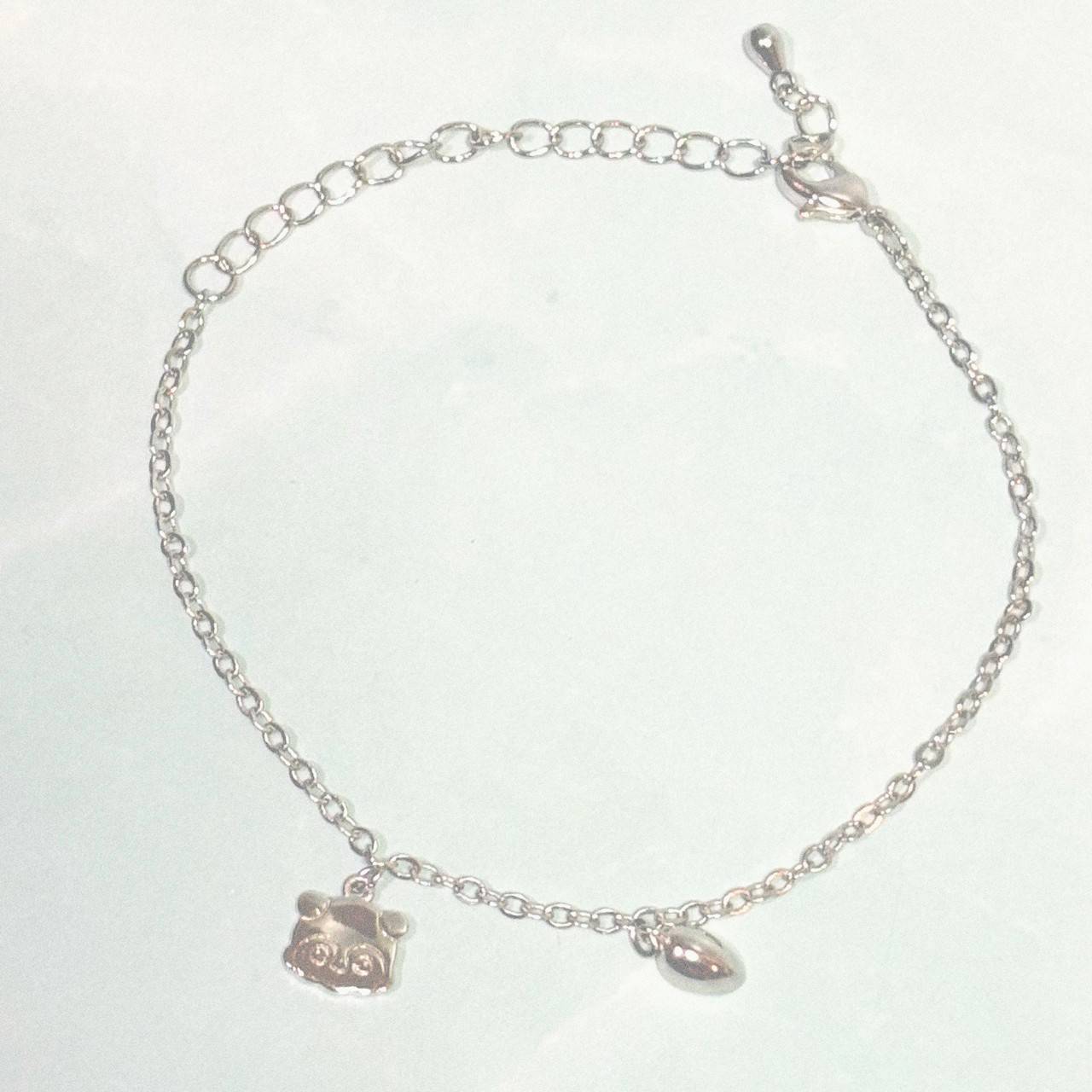 【デザフェス63：既存商品】二尾の小狐てnこ_ブレスレット（てｎこ、ぽｎきち）ペア