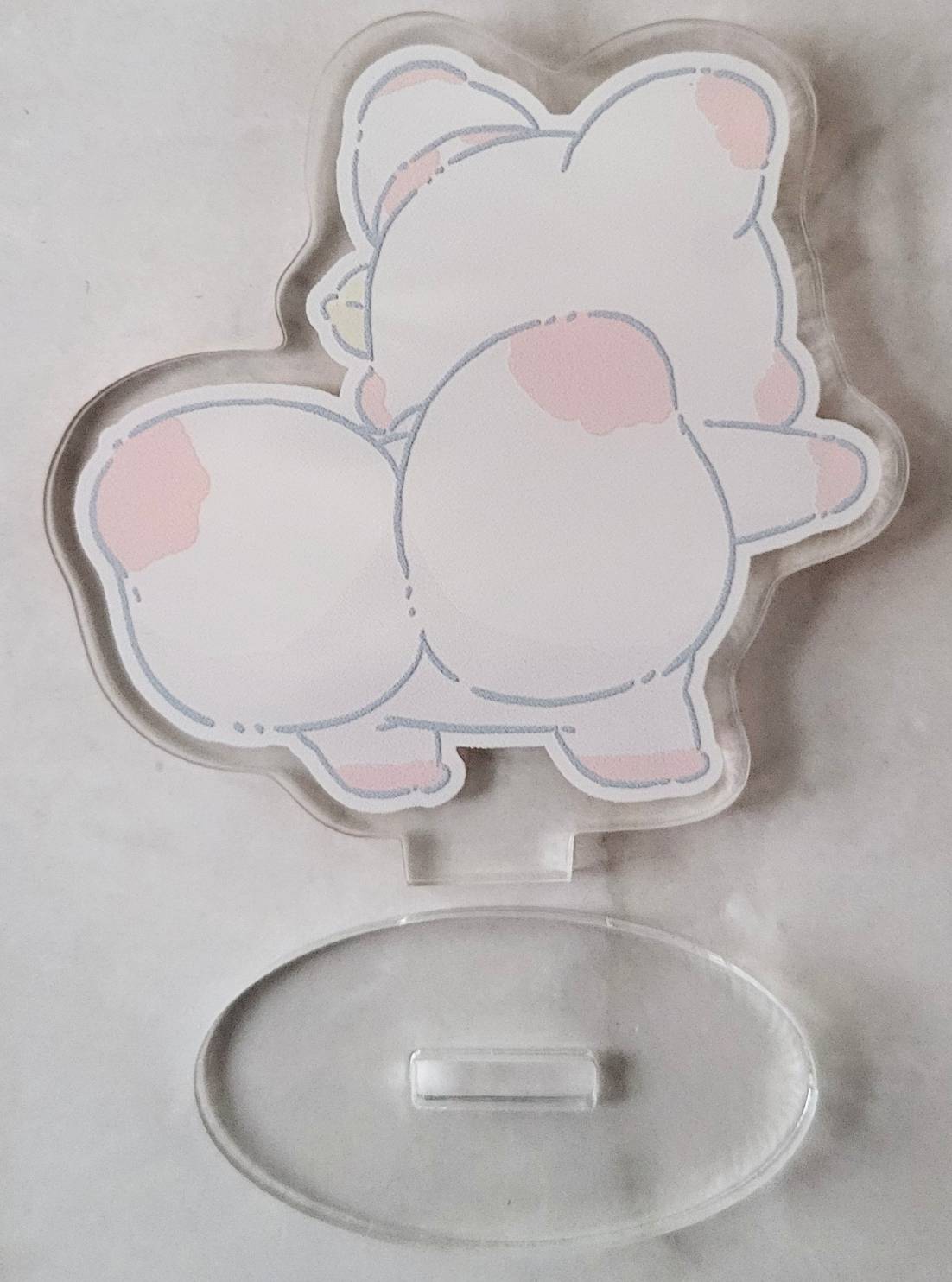 【デザフェス63：既存商品】二尾の小狐てnこ_おしり_アクリルスタンド　てｎこ