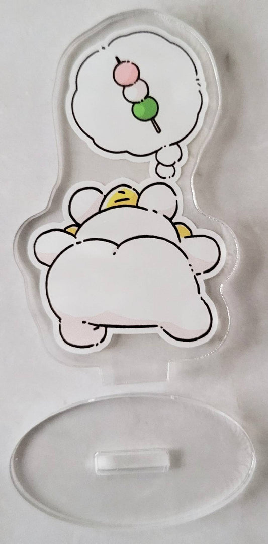 【デザフェス63：既存商品】二尾の小狐てnこ_おしり_アクリルスタンド　こまいぬ
