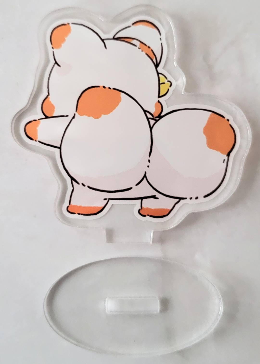 【デザフェス63：既存商品】二尾の小狐てnこ_おしり_アクリルスタンド　てｎこ