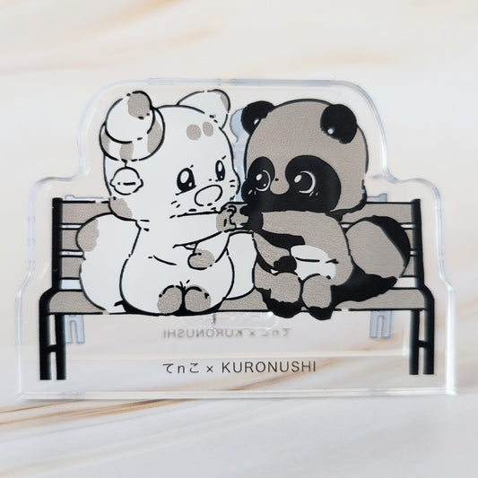【デザフェス63：新商品】黒主厳太×てnこの影絵アートアクリルクリップ